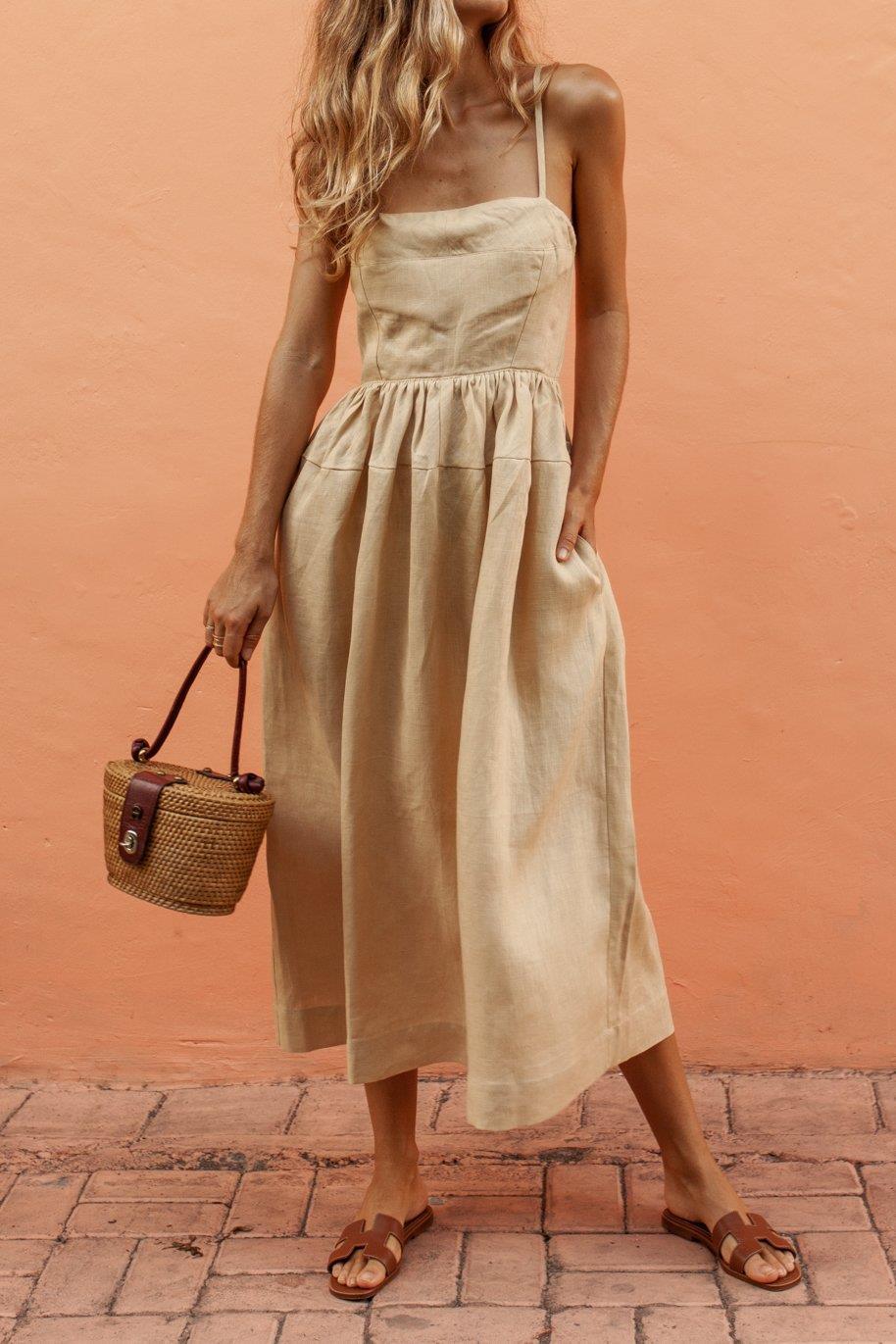 Klassisches Baumwoll-Unterkleid