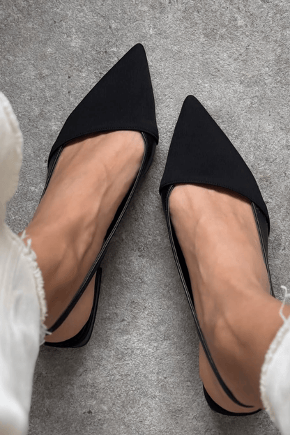 Minimalist Pointy Slingback Flats [Pre Order]