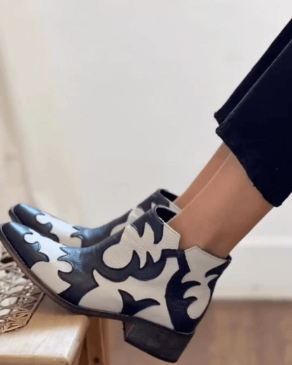 Desert Mirage Cutout Ankle Boots